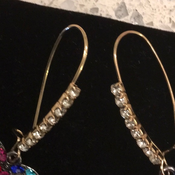 Besty Johnson earrings multi color stones - Picture 3 of 4